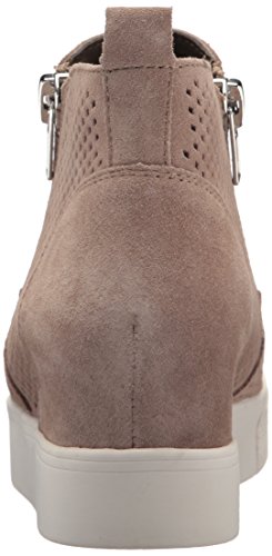 Steve Madden Women's Wedgie Sneaker, Taupe Suede, 8