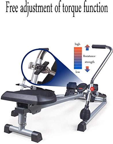 Image of Home Rowing Machine Rowing Machines for Home Use Hydraulic Rower Trainer Rowing Bench Workout Machine Fitness Equipment with LCD Monitor Maximum Load 120kg Suitable for Office Balcony