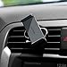Lamicall Car Cell Phone Mount, Air Vent Clip Holder, Universal Stand Hands Free Cradle Compatible with Phone 12 Mini 11 Pro Xs Xs Max Xr X 8 7 6 6s Plus SE and Other 4.7-6.5'' Smartphones - Gray