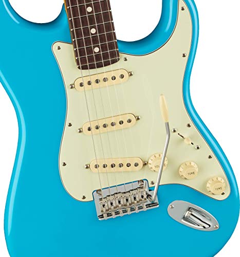 American Professional II Stratocaster RW Miami Blue - Les Beatles, Paul McCartney, John Lennon, RIngo Starr, George Harrison American Professional II Stratocaster RW Miami Blue – Image 4
