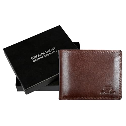 Image of BROWN BEAR Prime Bifold Wallet for Man with Coin Pocket | Genuine Leather | Wallet for Men Leather Original (Brown)