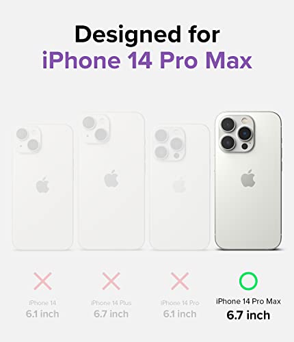Image of Ringke Air Compatible with iPhone 14 Pro Max Case Cover Transparent Lightweight Soft Flexible TPU Scratch Resistant Natural Form iPhone 14 Pro Max Back Cover - Glitter Clear