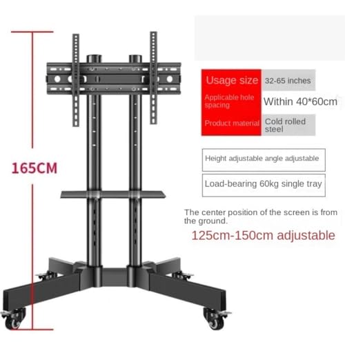 Soporte universal para TV ajustable de pie para TV de 32 a 65 pulgadas miniatura 3