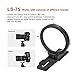 SUNWAYFOTO LS-75 75mm Universal-Drehmanschette für DLSR-Kameras, Stativhalterung Ring Objektivhalterung Manschette Arca Swiss Plate Mount DSLR Horizontal-Vertikal-Umschaltung