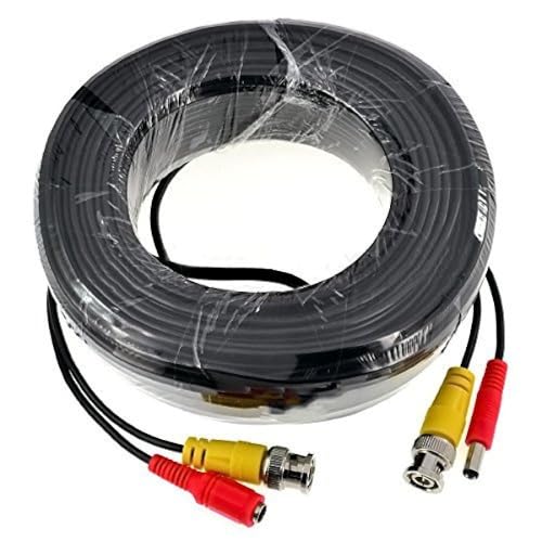 Mycotech CCTV Kabel Kombikabel Video Strom Kabel BNC Koax 5m 10m 20m 30m 50m Analog Coax + DC Power für Videoüberwachungskamera CVBS - HDCVI - AHD - HDTVI - Kameras (20m)