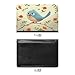 Cute Bird Passport Holder for Travel Document Holders PU Leather Credit Card Holder Minimalist Front Pocket Wallet Fashion Passport Wallet Cover Case Slim Bifold