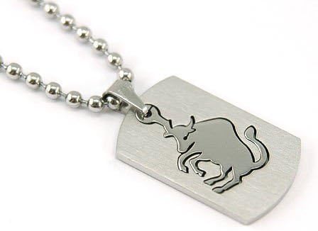 Taurus -The Sign of the Zodiac 316L Stainless Steel Necklaces