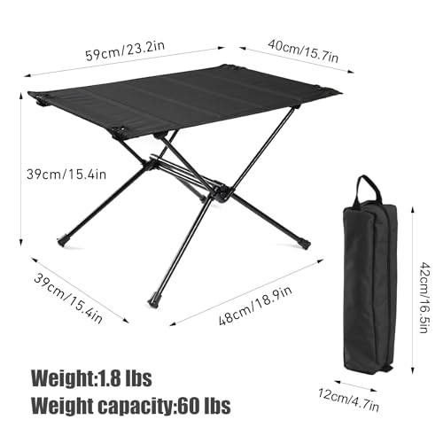 Table de camping pliante et légère pour simplifier vos pique-niques - 2