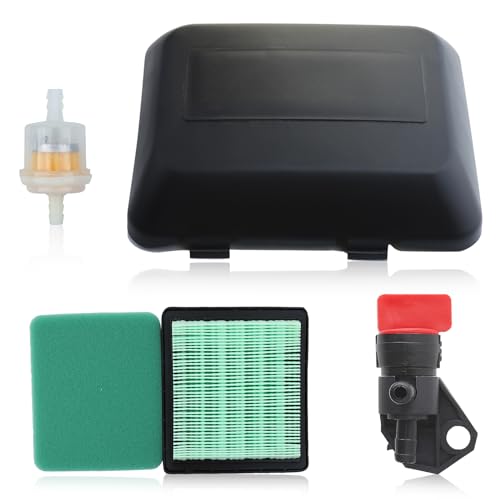 Mtanlo Filtre à Air avec Couvercle pour Honda GCV160-OHC GCV160 GCV135 GCV135 GCV190 GX100 GCV140 Tondeuse, Tondeuse à Gazon GCV 160 Filtre a Air Kit avec...
