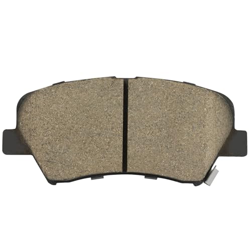 Image of CCIYU Front D1543 Disc Brake Pad Set Fit For Hyundai For Elantra 2011-2016,For Elantra Coupe 2013-2014,For Elantra GT 2013-2016,For Kia For Forte For Forte5 2014-2018, Brake Pads 4PCS