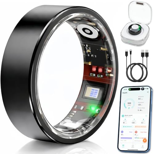 Smart Ring Health & Fitness Tracker for Men & Women...