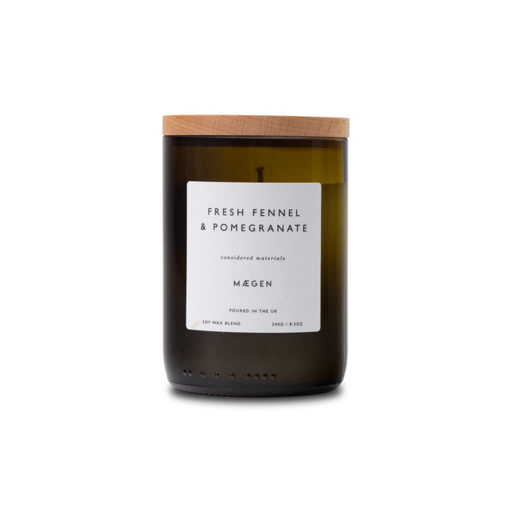 Maegen Orchard Range Candle - Fresh Fennel & Pomegranate
