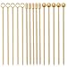 I-MART Stainless Steel Cocktail Picks Martini Picks Set (Pack of 15 - Gold)