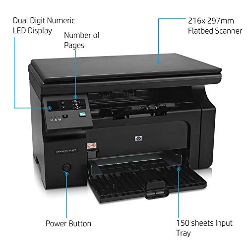 HP Laserjet Pro M1136 Multifunction Monochrome Laser Printer (Black) - Image 2