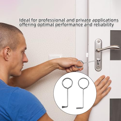 2 Stück BuntbartschlüSsel,UniversalschlüSsel Dietrich Set Profi, Dietrich, ZimmertüR, öFfnet Nahezu Jede TüR, TüRöFfnungswerkzeug Lockpick, Lock Picking Tool Set Dietrich SchlüSsel für Schrank