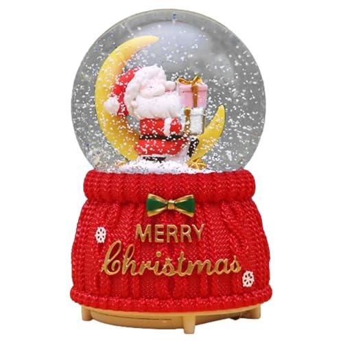 Decoración iluminada de Navidad con efecto de nieve ideal para regalar a amigos 7