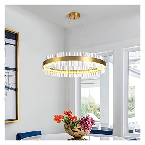 Lustres modernes LED à intensité variable avec télécommande suspension 40cm