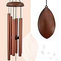ASTARIN Wind Chimes for Outside Deep Tone,36 Inch Windchime Outdoors?Chimes for Outdoors,Sympathy Wind Chimes Memorial for Mom Dad?Red Copper