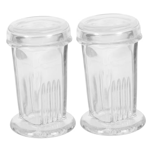 Cabilock - Cabilock 2pcs Coplin Staining Jar Glass Laboratory Slide Staining Tank Slides Capacity for Microscope Labs