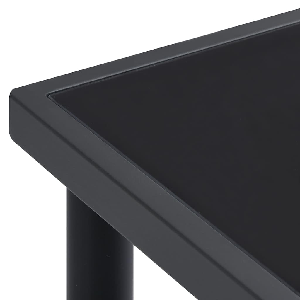 Prostokątny stół ogrodowy 150x90x74 cm Stal