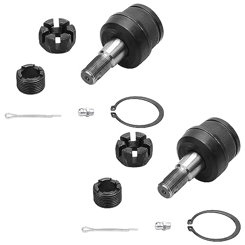 Image of Detroit Axle - 8pc Front End Control Arms Kit for 1991-2001 Jeep Cherokee, 1991-1992 Comanche, 1993-1995 Grand Cherokee, Upper Control Arms Sway Bars Ball Joints Replacement