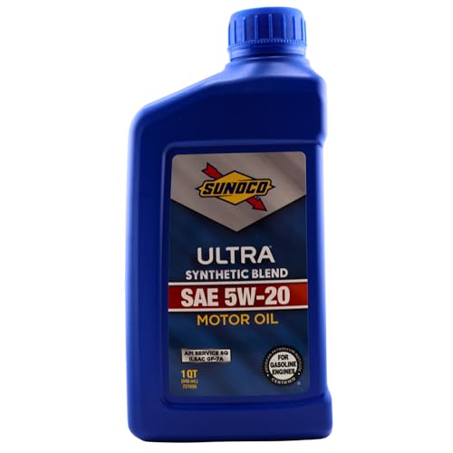 Aceite para motor Sunoco Ultra Synthetic Blend 5W-20 pack 4 miniatura 3