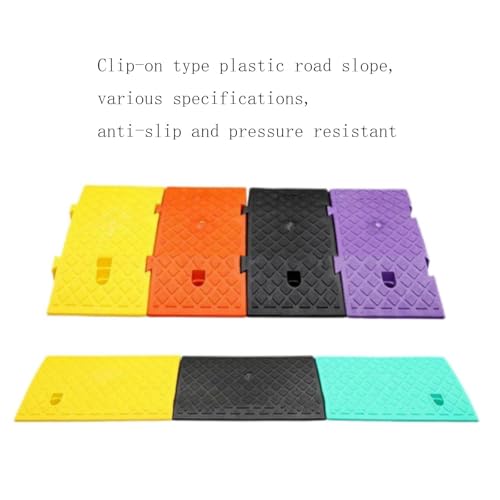 Rampa para escalera de PVC grueso, resistente y con diseño encajable, apta para carros miniatura 4