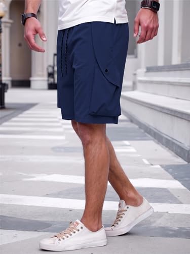 Image of TOPLOT Men's Shorts || Men Shorts Casual || Men's Shorts Sports || Men Gym Shorts (Shorts-5262)