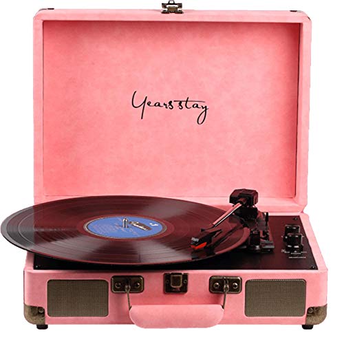 Tourne-Disque Portable pour Disque Vinyle 33/45/78 TR/Min, Tourne-Disque phonographe, Platine Vinyle Vintage avec Haut… - Les Beatles, Paul McCartney, John Lennon, RIngo Starr, George Harrison Tourne-Disque Portable pour Disque Vinyle 33/45/78 TR/Min, Tourne-Disque phonographe, Platine Vinyle Vintage avec Haut…