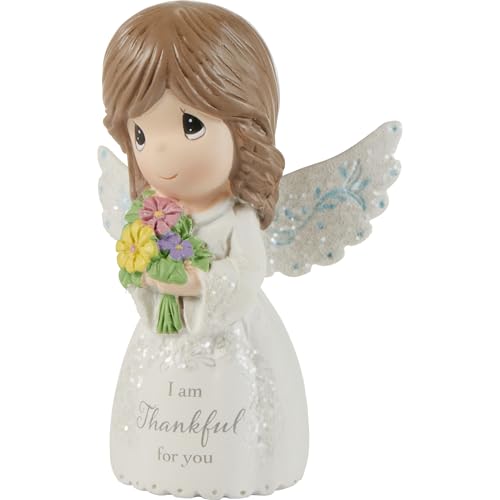 Precious Moments "I Am Thankful For You" Mini Resin Angel Figurine – Sentimental Appreciation Gift - Image 2
