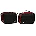 Price comparison product image GREAT BIKERS GEAR Pannier Liner Bags to Fit BMW R1200RT K1200GT K1300GT PANNIERS Expandable (Black/Red)