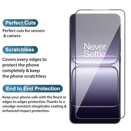 Image of POPIO Military-Grade Gorilla Tempered Glass For OnePlus Nord CE5 / Ace 5 Racing | 9H Hardness, Edge-to-Edge, Bubble-Free