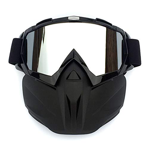 DishyKooker Retro Outdoor Cycling Mask Goggles Motocross Ski Snowboard Snowmobile Face Mask Shield