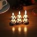 Fdit 6Pcs Cute Soccer Ball Football Cake Candles Decorations Supplies Tool for Kids Toy Gift Decorations for Home Black/Red (Sent in Random)