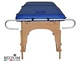 Portarrollos, de aluminio, accesorio indispensable para cualquier persona que utiliza una mesa de masaje.