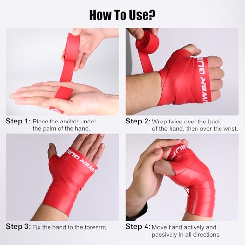 Image of POWER GUIDANCE Muscle Floss Bands - Compression Bands - Mobility & Recovery Bands - for Improving Movement, Increasing Circulation & Reducing Soreness