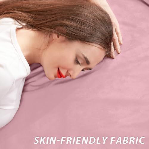 Image of HABUTWAY XX-Large Bean Bag Chair: Giant 7' Memory Foam Furniture Bean Bag Chairs for Adults with Microfiber Cover 7Ft（Soft Pink）