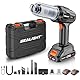SEALIGHT Handstaubsauger,21000Pa 9-in-1 Handstaubsauger Akku,Superstarke Saugkraft, Autostaubsauger mit Aufbewahrungsbox für Auto, Haus, Büro und Tierhaarreinigung (Schwarz)