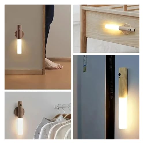 Luz LED recargable para evitar caídas en el pasillo y el baño con sensor de pared 7
