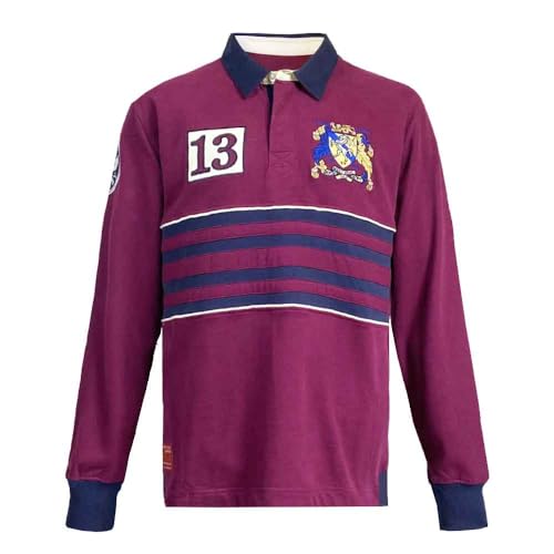 Maillot de rugby 1871 West Kent fini les hauts déformés optez pour la maille lourde