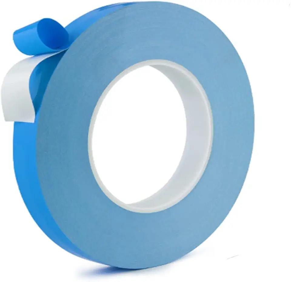 Fita adesiva térmica dupla face 5 mm 25 m fibra de vidro condutora de resfriamento fita dupla face para iluminação LED IC, TV LED