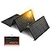 Produktbild VoltX 100W Solarpanel, Faltbares 12V Monokristallinen Solarmodul mit Laderegler (2 USB Ausgang+1 Type C), Tragbare Solartasche (ONLY 3,1kg) für Camping, Boot und Adventure