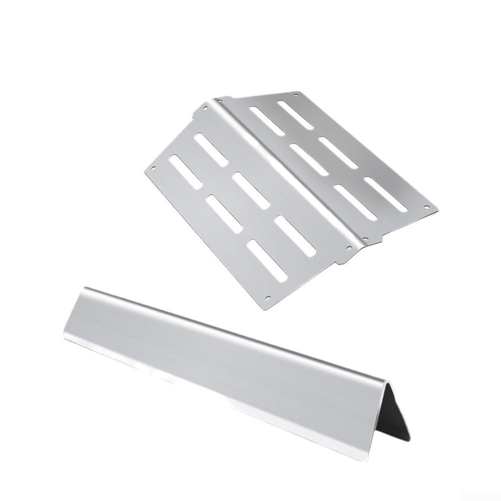 per weber per genesis serie 300 Parti di ricambio in acciaio inossidabile per barre aromatizzanti Scudi termici per griglie E-310 E-320 S-310 2011-2016