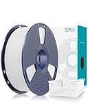 SUNLU PLA Plus 2.0 Schnelles 3D Drucker Filament 1.75mm, Upgrade PLA+ Filament für Schnelldruck (50-600mm/s), Höhere Zähigkeit & Schichthaftung, ±0.02mm Präzision, 1kg Spule (Weiß)