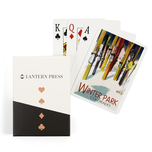 Baraja de poker Winter Park Colorado, 52 cartas