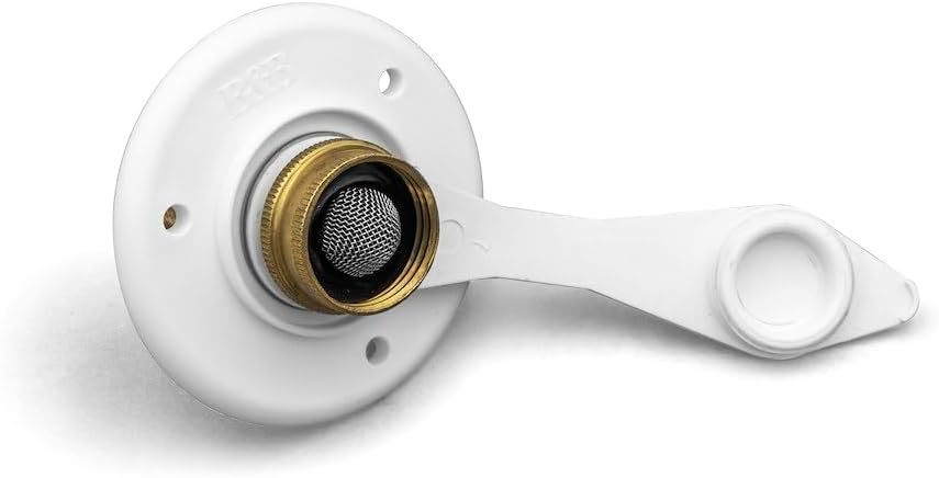 B&B Molders Flush WTR Flange W/Br Valve