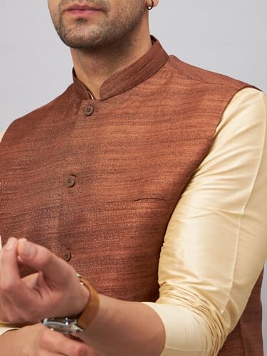 Image of VM Men's Jacket, Kurta and Pyjama Set