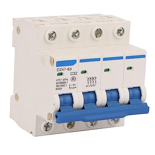 Disjoncteur RCCB 32A 4P 400V contre surcharge et fuite électrique
