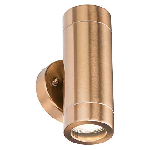 Knightsbridge Copper Outdoor Up and Down Light Cover