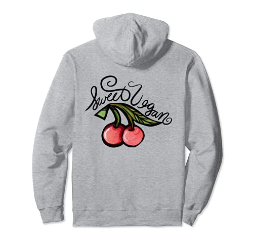 So süße vegane Kirschen Red Cherry Lovers Pullover Hoodie